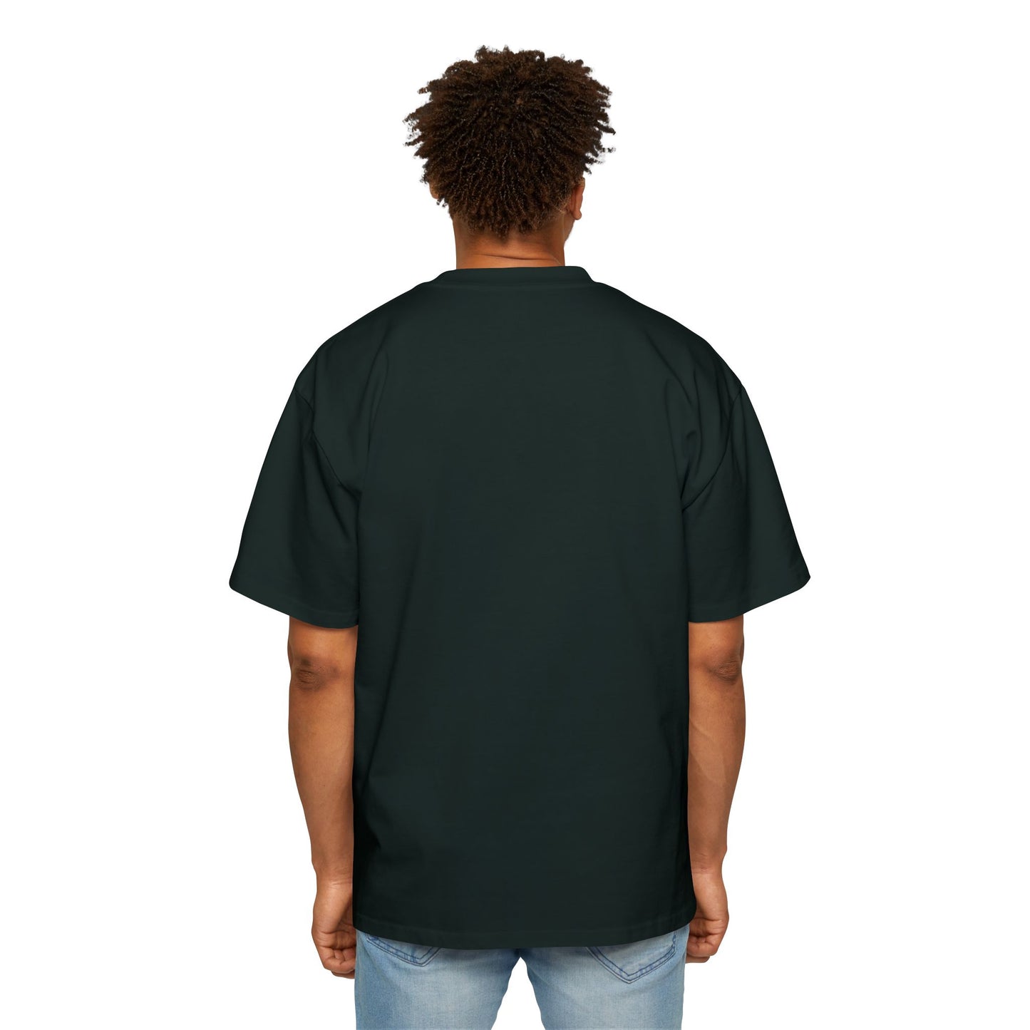Men's Heavy Oversized Porsche Tee - Retro Car Enthusiast Design